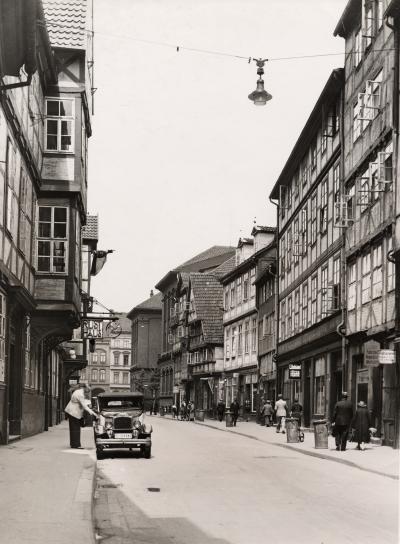 Die Burgstraße in Hannover