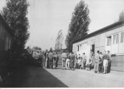 Prisoners in Dachau