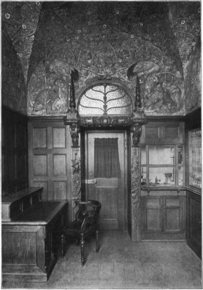 The main room in the "Polish pharmacy" in Berlin, ca. 1900
