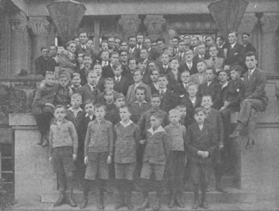 Class photo - A group of students from the Polish grammar school in Beuthen/Bytom 