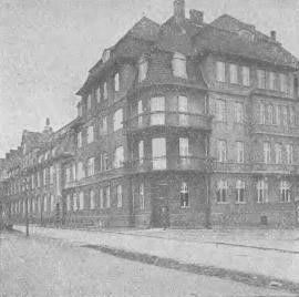 The building of the "Polish grammar school" in Beuthen/Bytom -  