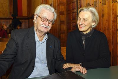 Klaus Leutner z żoną Aliną