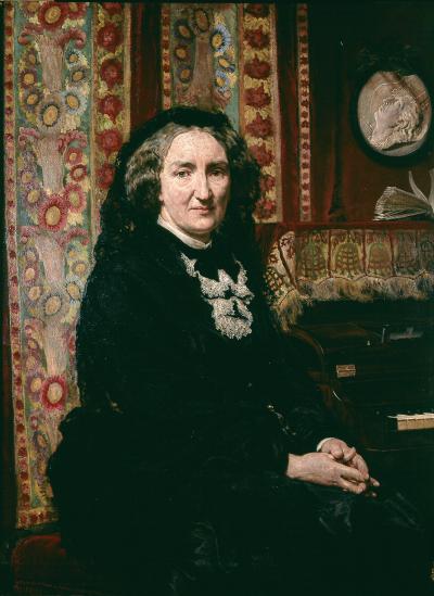 Abb. 11: Porträt Marcelina Czartoyska, 1874 - Jan Matejko: Porträt Marcelina Czartoyska, 1874, Öl auf Leinwand, Nationalmuseum Krakau