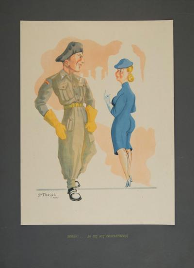 ill. 11/5: I don’t fraternise - From the series Polski wojak, 1946.