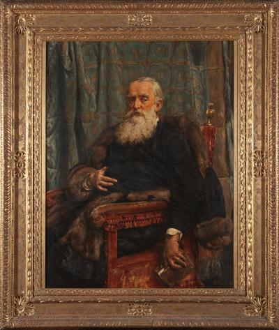Abb. 13: Porträt Henryk Krajewski, 1892 - Jan Matejko: Porträt Henryk Krajewski, 1892, Öl auf Leinwand, Nationalmuseum Warschau