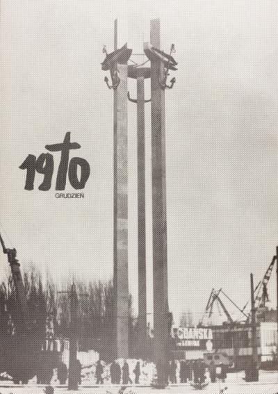 Denkmal für die gefallenen Werftarbeiter von 1970 - Denkmal für die gefallenen Werftarbeiter von 1970, enthüllt in Gdańsk im Dezember 1980 