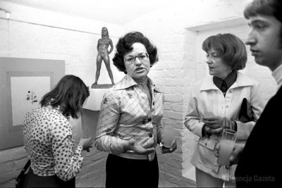 Wernisaż Heleny Bohle-Szackiej, Berlin 1971 rok. 