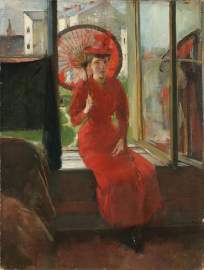 Woman with a Japanese Parasol, 1892