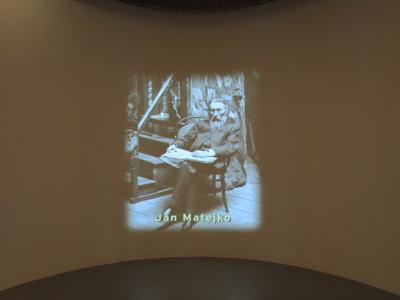 Pokaz slajdów na wystawie „Malerfürsten“ (Książęta malarstwa), Bundeskunsthalle Bonn 2018/2019