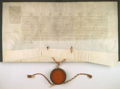 Ernennungsurkunde, 1623