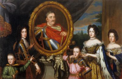Johann III. Sobieski mit Familie, 1691