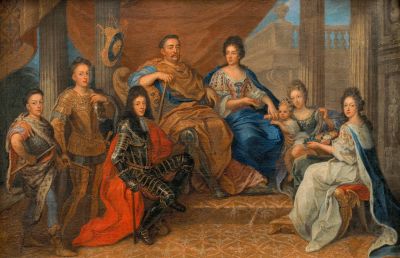 Johann III. Sobieski mit Familie, um 1693