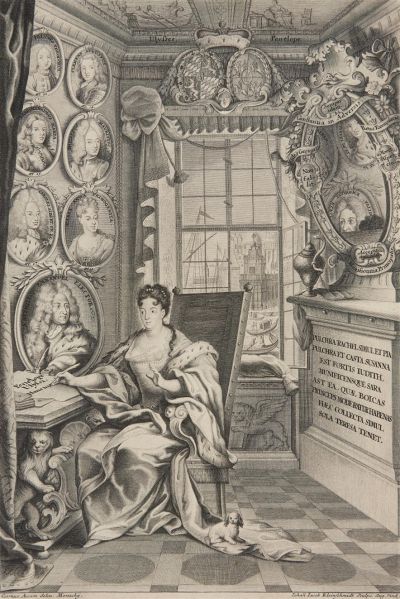 Therese Kunigunde als Penelope, 1715