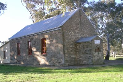 St. Stanislaus Kapelle in Polish Hill River / Australien (heute Museum) - Zeitgenössische Ansicht  