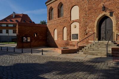Die Martinskirche (Kościół św. Marcina) in Breslau.