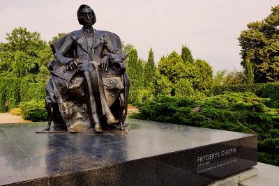 Pomnik Fryderyka Chopina we Wrocławiu.