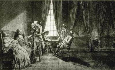 Abb. 18: Der Fürstprimas - aus: Reise von Berlin nach Danzig, 1773