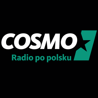 Logo COSMO Radio po polsku.