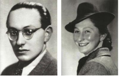 Marcel and Teofila Reich-Ranicki, Warsaw Ghetto, 1940 - Marcel and Teofila Reich-Ranicki, Warsaw Ghetto, 1940