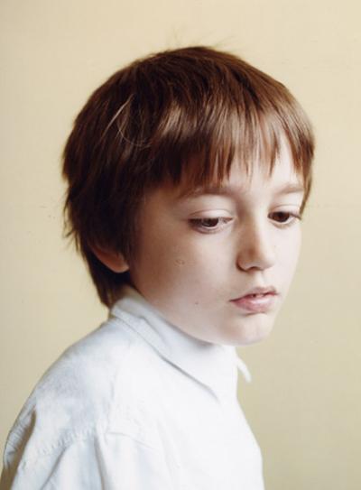 Ill. 19: Damian, 2008 - Damian, from the Pupils series, 2008. C-Print, 52 x 43 cm