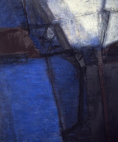 Farblandschaft V/1, 1992. Acryl, Pigmente auf MDF, 120 x 100 cm, Privatbesitz