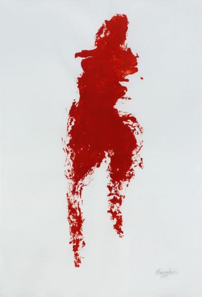 Untitled, 2008 -  Karol Broniatowski, Untitled, 2008, Gouache, 170 x 140 cm