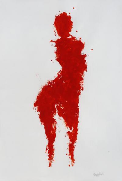 Untitled, 2008 -  Karol Broniatowski, Untitled, 2008, Gouache, 170 x 140 cm