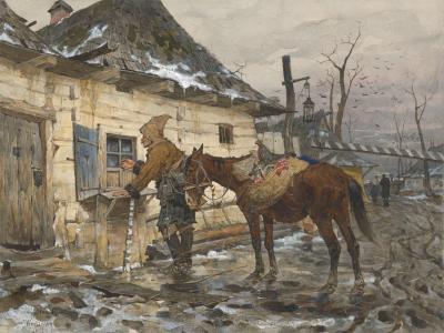 Polnischer Reiter, 1877