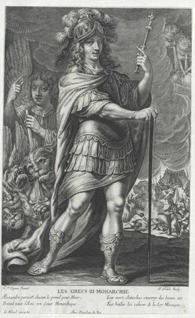 Die Griechen, 1645. Nach einem Entwurf von Claude Vignon, Österreichische Nationalbibliothek, Wien.