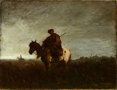 Kozak na warcie, 1878