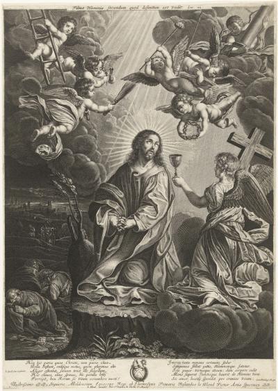 Chrystus na Górze Oliwnej, ok. 1645. Według obrazu Guida Reniego, Rijksmuseum w Amsterdamie.