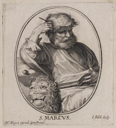Marek, ok. 1645. Według obrazu Pietera van Mola, Teylers Museum w Haarlemie.