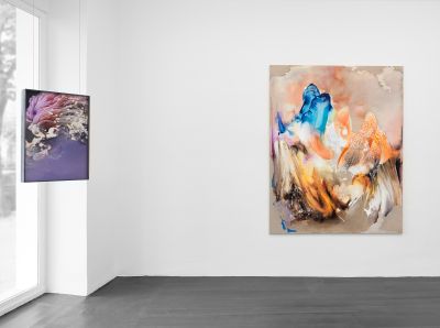 Installation view: Warm Breath - Courtesy the artist and Galerie Tanja Wagner, Berlin, 2023 
