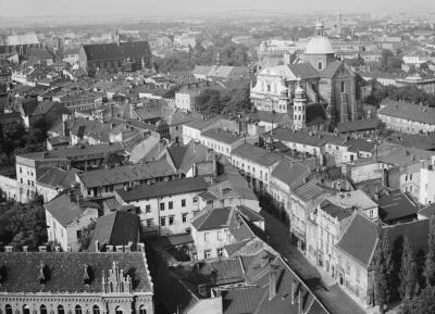 Widok na Kraków, 1963 r.