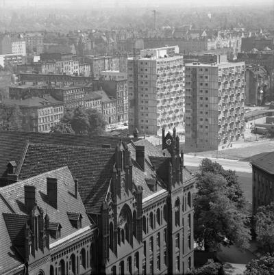 City view Wrocław, 1972. - City view Wrocław, 1972.