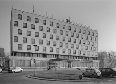Hotel "Panorama" w Grabiszyn (Wrocław), 1989 r.