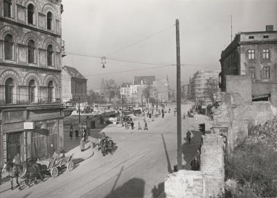 Świdnicka-Street in Wrocław, undated (after 1945) - Świdnicka-Street in Wrocław, undated (after 1945).