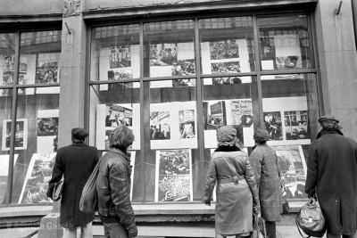 Wrocław, wystawa fotograficzna Solidarności, 1980 rok. 