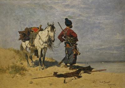 A Cossack waiting for the Boat, 1881