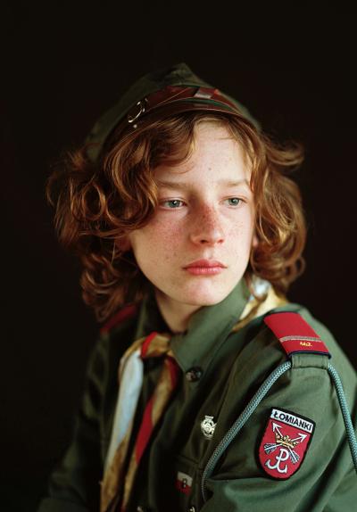 Ill. 34: Moritz, 2013 - Moritz, from the Scouts and Guides series, 2013. C-Print, 45 x 33 cm
