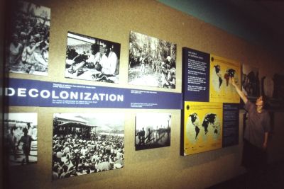 Ausstellung „Decolonization“ im UNO-Hauptquartier - New York, 1988 