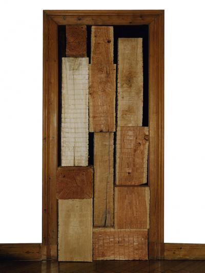Zdj. nr 3: Bez tytułu, 1997 - Bez tytułu, 1997, różne drewno, 228 x 84 x 51 cm, Sammlung de Weryha, Hamburg