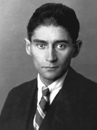 Franz Kafka, 1923/24. Die angeblich letzte fotografische Aufnahme des Schriftstellers, unbekannter Fotograf