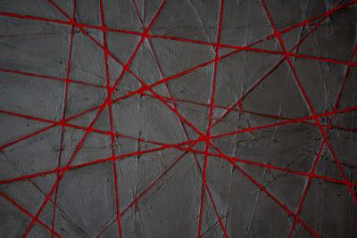Lebensweg III, 2014, Acryl auf Holz, 80 x 120 cm