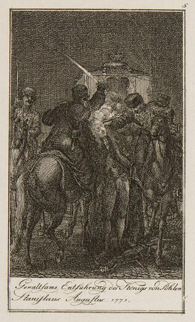 Abb. 43: Entführung - aus: Darstellungen aus der neuen Geschichte, 1790