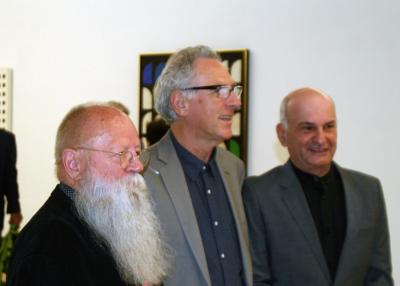 (von links): Horst Bartnig, Manfred Mohr, Andrzej Nowacki, Anfang der 2000er Jahre