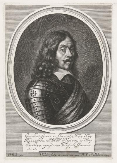 Friedrich von Hammerstein, 1651. Według obrazu Davida Becka, Rijksmuseum w Amsterdamie.