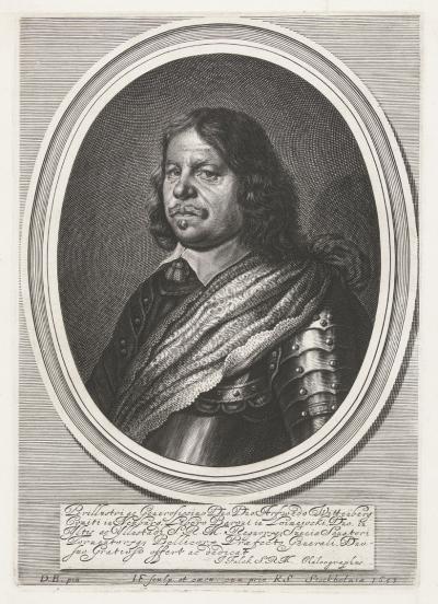 Arvid Wittenberg, 1651. Według obrazu Davida Becka, Rijksmuseum w Amsterdamie.