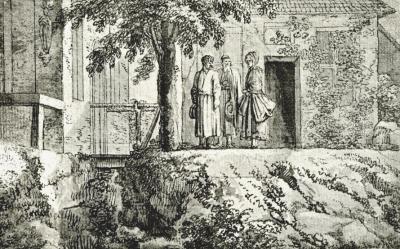 Abb. 5: Landhaus bei Oliva - aus: Reise von Berlin nach Danzig, 1773