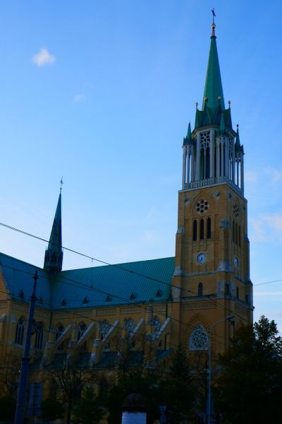Kathedrale in Lodz (Łódź) - Kathedrale in Lodz (Łódź), geweiht dem heiligen Stanislaus-Kostka 